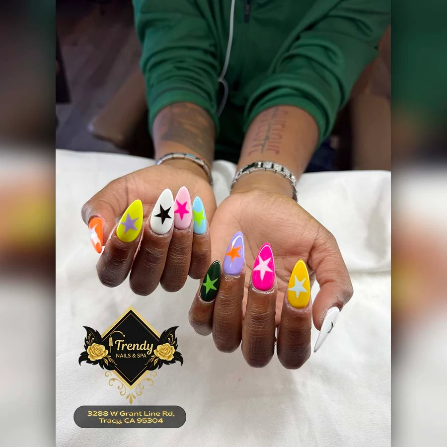 A Summer Nail Look Full of Color & Creativity